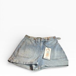 BCBGeneration Light Blue Jean Shorts